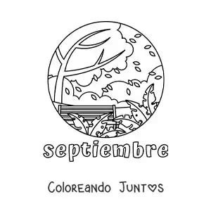 Dibujos Del Mes De Septiembre Para Colorear Gratis Coloreando Juntos