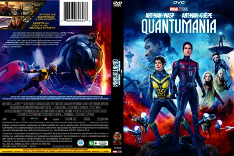 Ant-Man and the Wasp - Quantumania (2023) R1 DVD Cover - DVDcover.Com