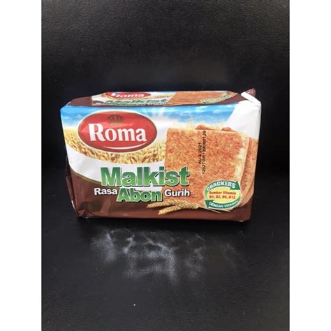 Jual ROMA MALKIST RASA ABON GURIH 135g Shopee Indonesia