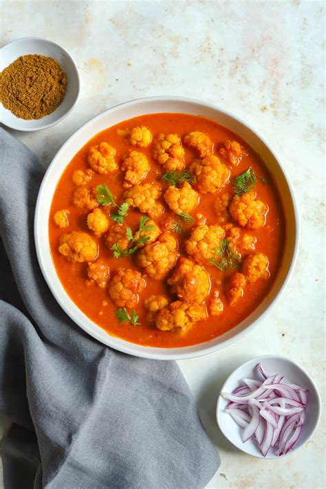 Cauliflower Rassa Cauliflower Curry Keencuisinier