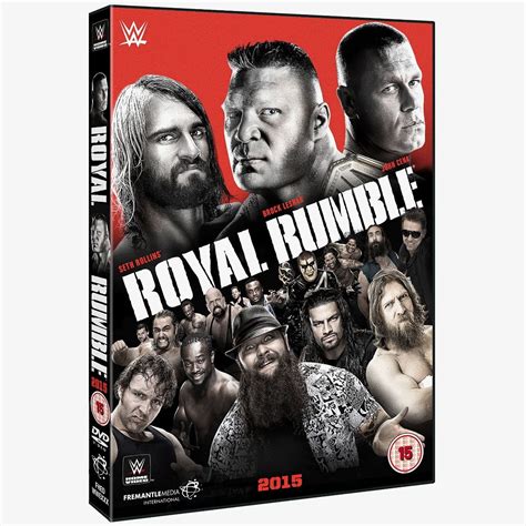 WWE Royal Rumble 2015 DVD – wrestlingshop.com