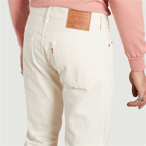 Soldes Jean Levis 501® Original Ecru Levis Red Tab à 50 Lexception