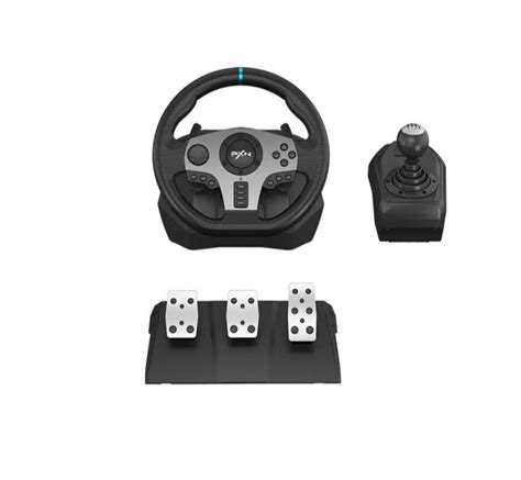 Игровой руль PXN 6in1 Racing Wheel V9 - купить с доставкой по выгодным ...