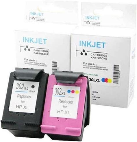 Inktmedia Huismerk Inktcartridge Alternatief Voor De HP Set 302XL