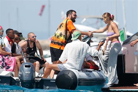 Rita Ora Wears Strapless Bikini On A Lavish Yacht In Ibiza Daily Mail Online