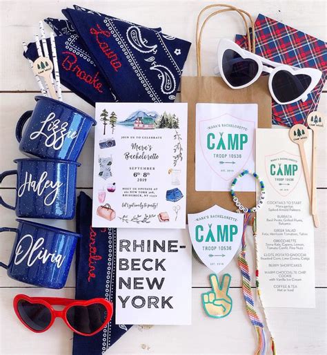 Camp Themed Bachelorette Weekend Domestikatedlife Bachelorette