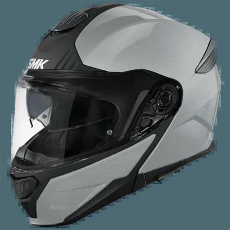 Smk Gullwing Unicolour Grey Helmet Helmets Bike Helmet Motorbike