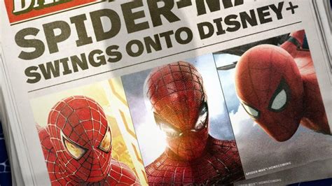 Disney Film Di Spider Man Arrivano Sul Servizio Ma Per Ora La