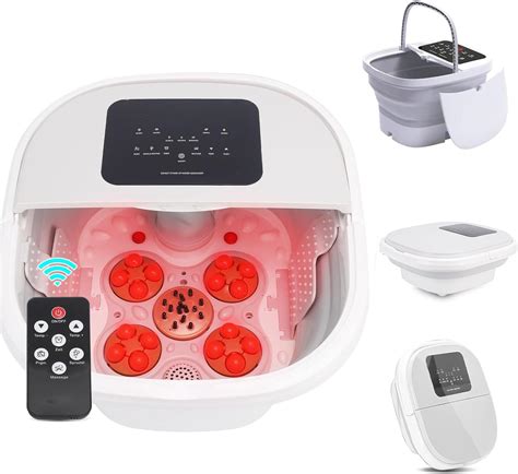 Amazon Foot Spa Bath Massager With Heat Bubbles Vibration And