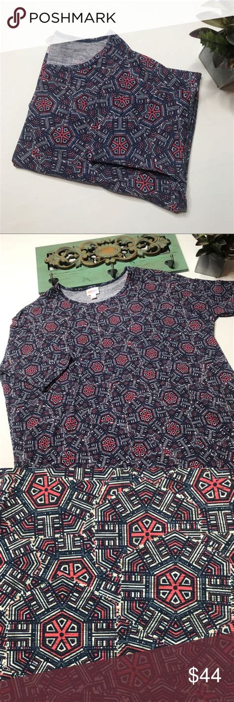 Nwt Lularoe Small Irma Tunic Top Geometric Print Tunic Tops Clothes