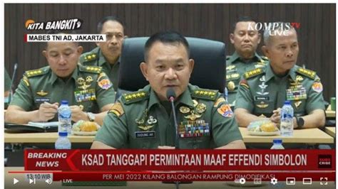 Ksad Dudung Bicara Soal Isu Tak Akur Dengan Jenderal Andika Ungkit