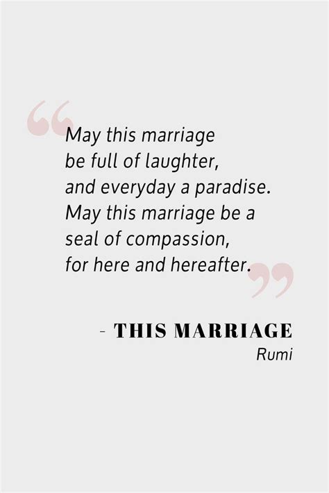 This Marriage By Rumi Wedding Poem Artofit