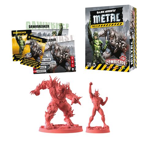 Zombicide Dark Night Metal Pack Al Updown Juegos