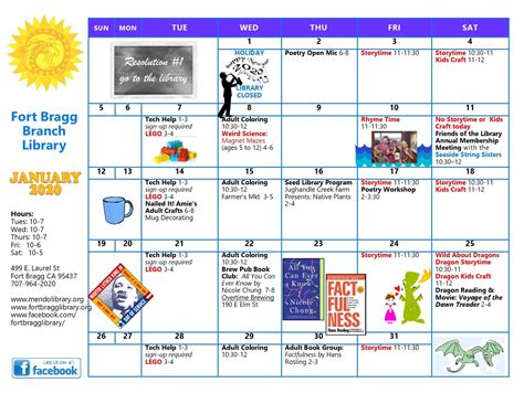 Fort Bragg Events Calendar - Heida Kristan