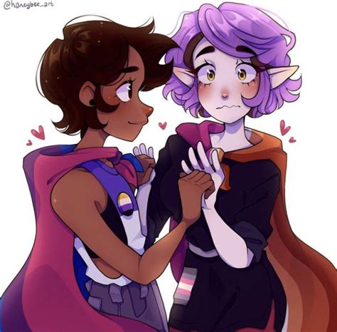 Pin By Kitsune On The Owl House Ships In Owl House Cute Gay Amity