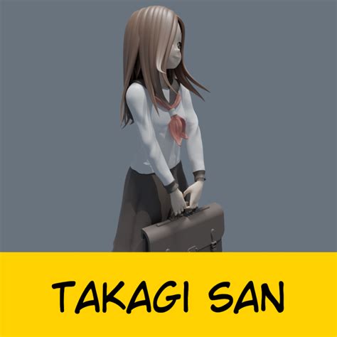 Stl File Takagi San 🇯🇵 ・3d Print Model To Download・cults