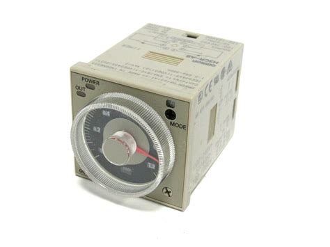 New Omron H3cr A8 Timer 1 2 Sec H3cra8 Sb Industrial Supply Inc