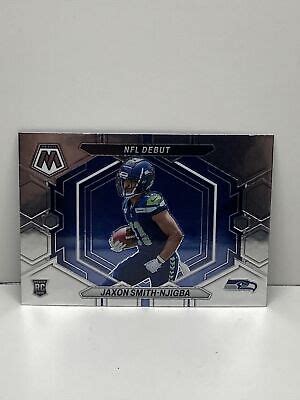 Mosaic Jaxon Smith Njigba Rc Rookie Nfl Debut Nd Ebay