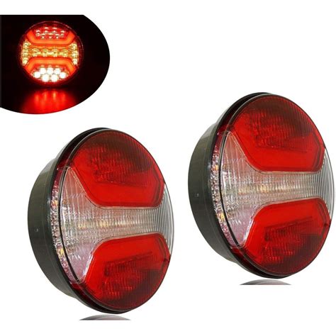 Set 2 Led Lampi Stop Auto Flexzon Neon Glow E Mark E9 Pentru