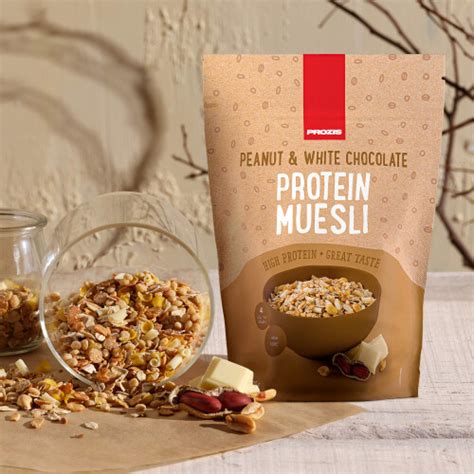 Protein Muesli 400 g Peanut-White Chocolate - Free From & Dietary Needs ...