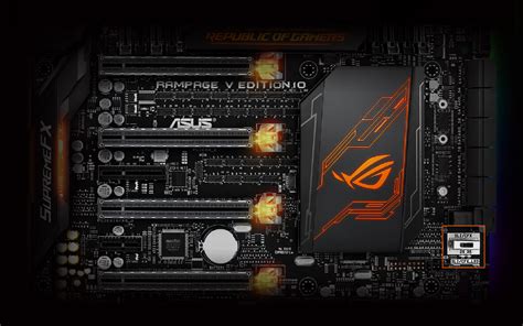 ROG RAMPAGE V EDITION 10 Motherboards ROG United States