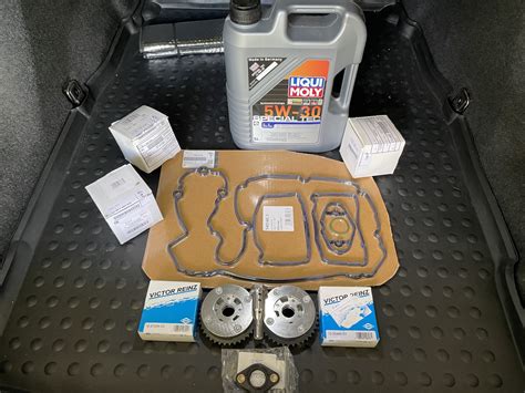 Замена фазорегуляторов n20b20 — BMW 5 series (F10), 2 л, 2012 года ...