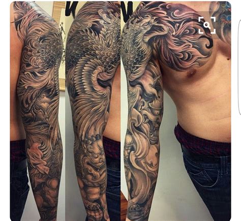 Phoenix Tattoo Sleeve - Tattoo Transformations Today