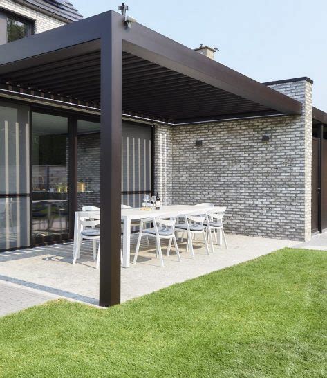 Pergola Z P CUBE Overkapping Met Oproldoek Winsol