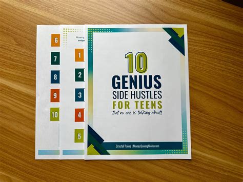 10 Genius Side Hustles for Teens! (Free Printable List) | Money Saving Mom®