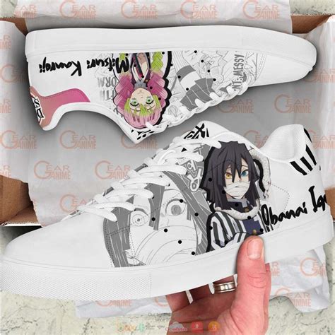 New Demon Slayer Mitsuri And Iguro Skate Stan Smith Sneaker Shoes