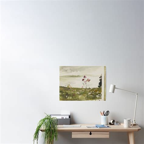 Andrew Wyeth Flower Aesthetic Poster Von Hildawoodall Redbubble