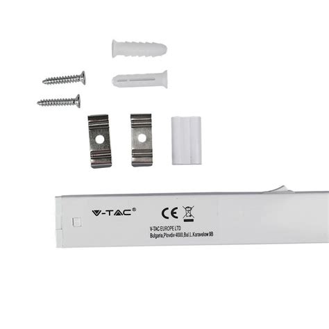 V Tac W Led Batten Fitting Square Samsung Chip T Cm K Sku