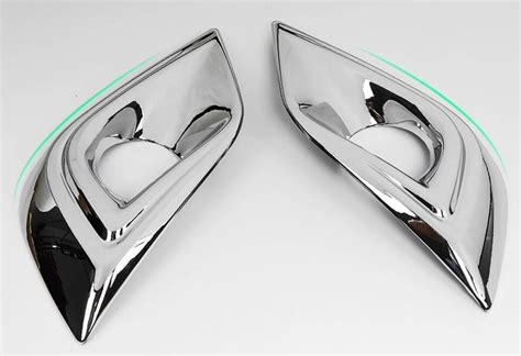 ABS Chrome Front Fog Light Lamp Cover Molding Trim For Nissan Murano