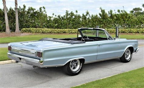 Remarkable 1966 Plymouth Satellite Convertible 500hp 5 Speed Power