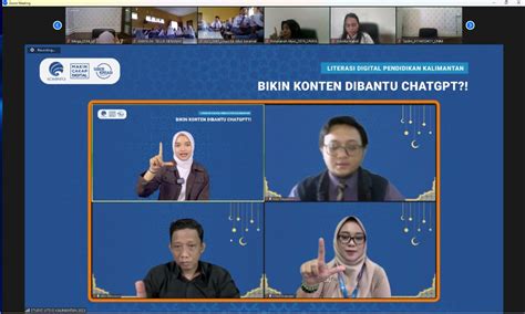 Kemenkominfo Webinar Edukasi Bikin Konten Dibantu Chat Gpt Laman