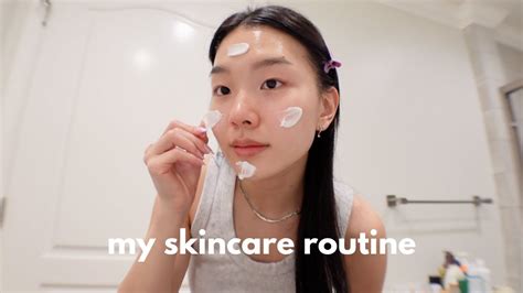 Skincare Routine │ Korean Skincare Glassy Glowy Skin What I Use For Acne Prone Skin Youtube