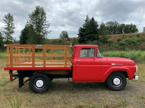 1960 Ford F250 Flat Bed V8 For Sale Ford F 250 1960 For Sale In