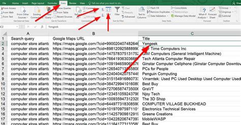 How To Export Google Maps List To Excel Google Maps To Excel Tools