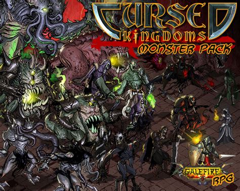 Cursed Kingdoms Monster Pack By Galefirerpg