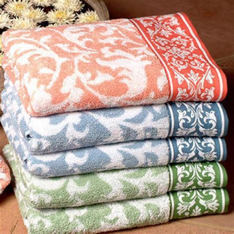 Rectangle Printed Cotton Terry Towels Size Standard Technics