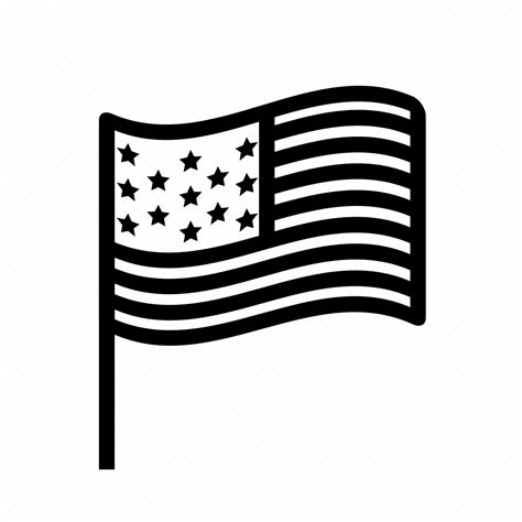 Flag Usa Icon Download On Iconfinder On Iconfinder