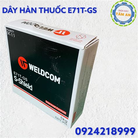 Dây hàn lõi thuốc E71T-GS cuộn 5kg 1.0mm – Điện Máy Tâm An