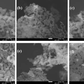 The SEM Micrographs Of La1xPrx 0 7Sr0 3MnO3 Samples With Different X