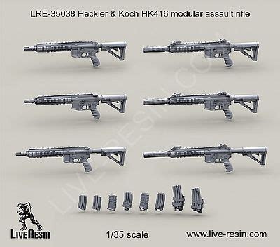 Live Resin Heckler Koch Hk Modular Assault Rifle