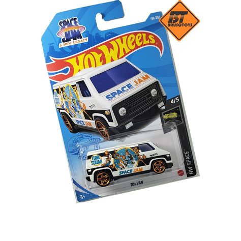2021 Hot Wheels 70s Van Space Jam Temático Shopee Brasil