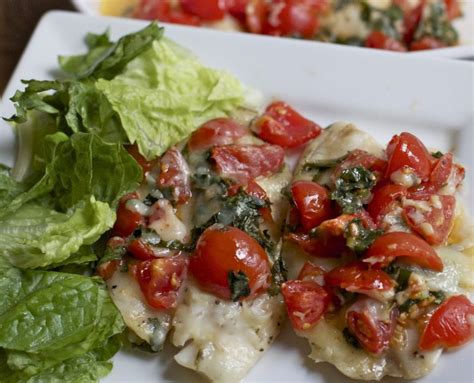 Bruschetta Tilapia Fish Recipe