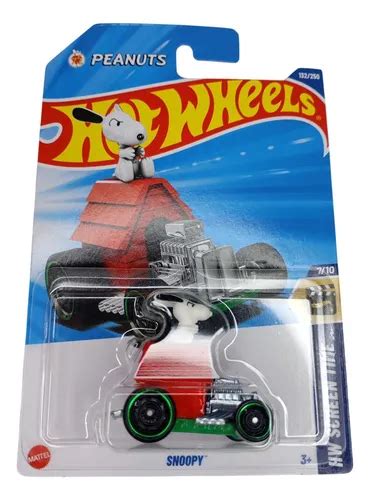 Carrinho Miniatura Hot Wheels Snoopy Hyw Parcelamento Sem Juros