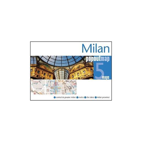 MILAN Plan Miasta Mapa POPOUT MAPS