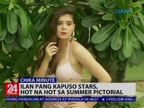 24 Oras Ilan Pang Kapuso Stars Hot Na Hot Sa Summer Pictorial YouTube