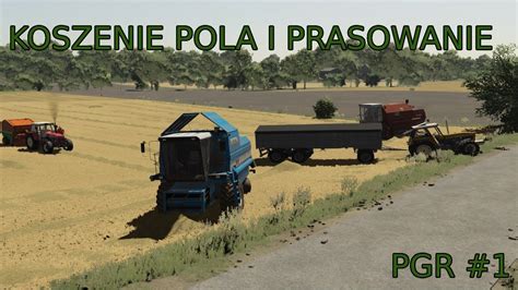 Pgr Koszenie Pola I Prasowanie Youtube